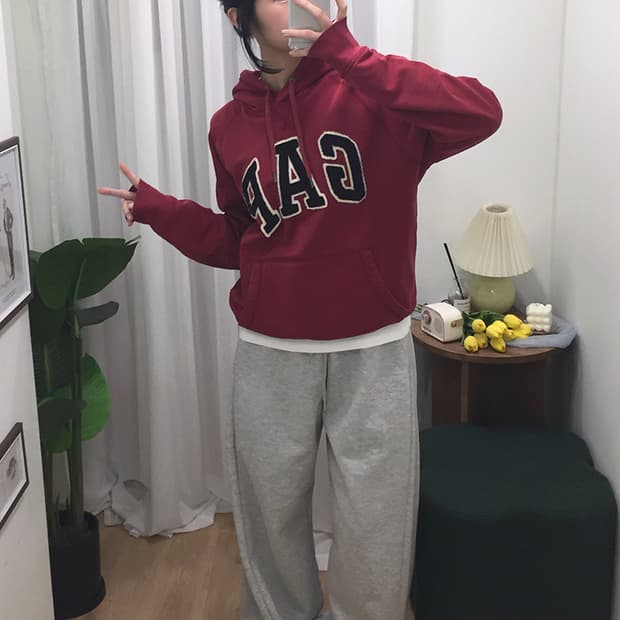 여성 GAP 후드티 95