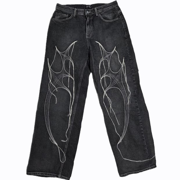 Thug Club Tribal Tree Denim Pant 3