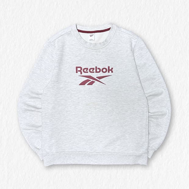 리복 로고 맨투맨