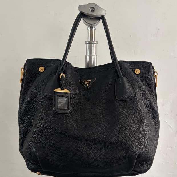 Prada 프라다 비텔로 다이노 레더 토트백 