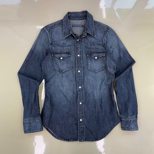 폴로 랄프로렌 데님셔츠