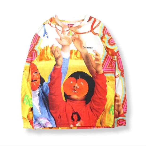 supreme sekintani 롱슬리브 19ss