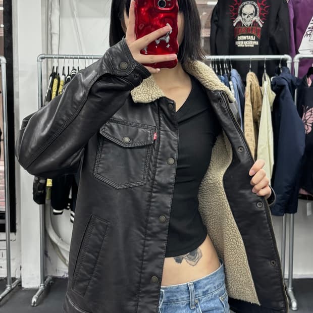 리바이스 쉐르파 레자 자켓