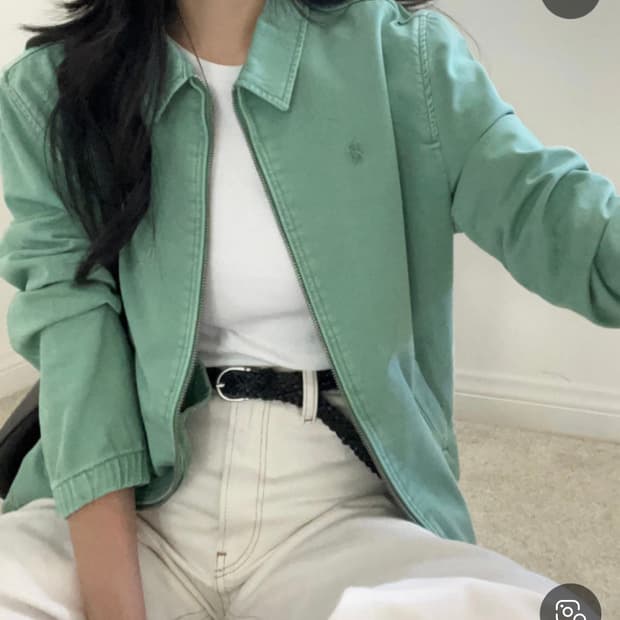 새상품 폴로 보이즈 치노 자켓 민트