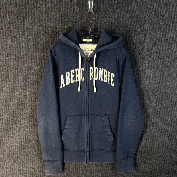 아베크롬비 패치워크 후드집업