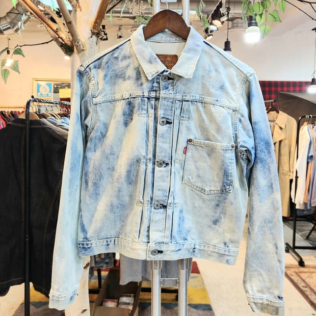 90s 리바이스 LVC 506XX 빅E 1세대 셀비지 데님자켓
