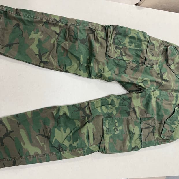 더블알엘 레지먼트 카모 카고 팬츠