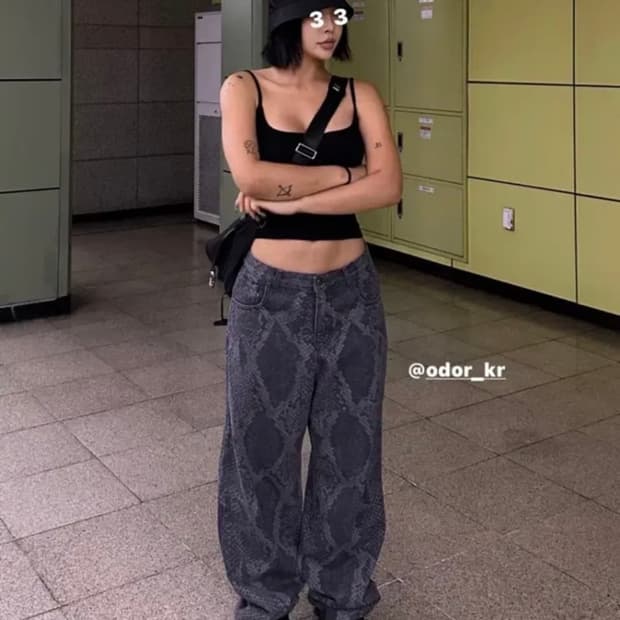 (새상품) 오도어 파이톤 팬츠