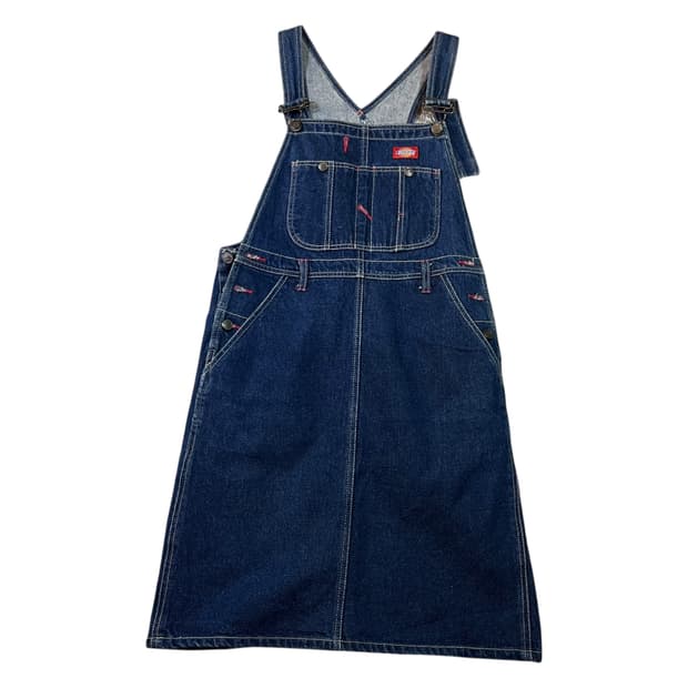 디키즈 우먼 데님 오버롤