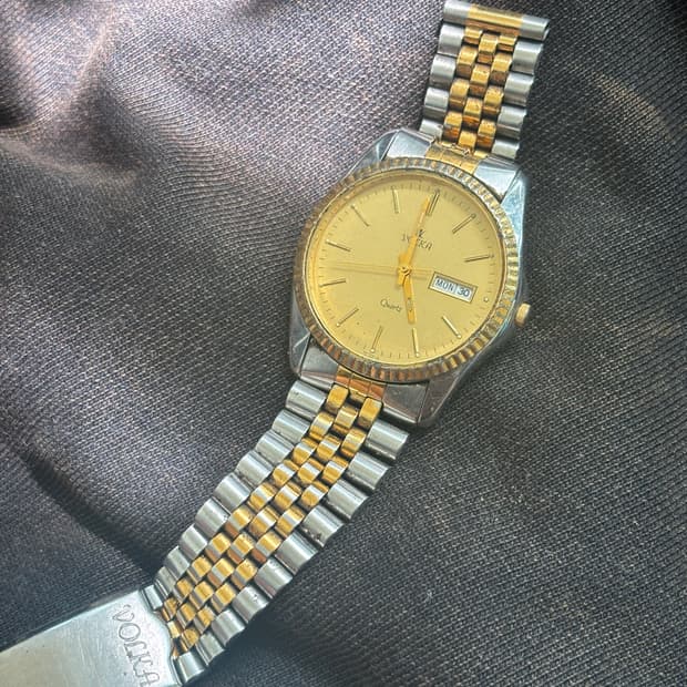 vintage orient volka metal watch
