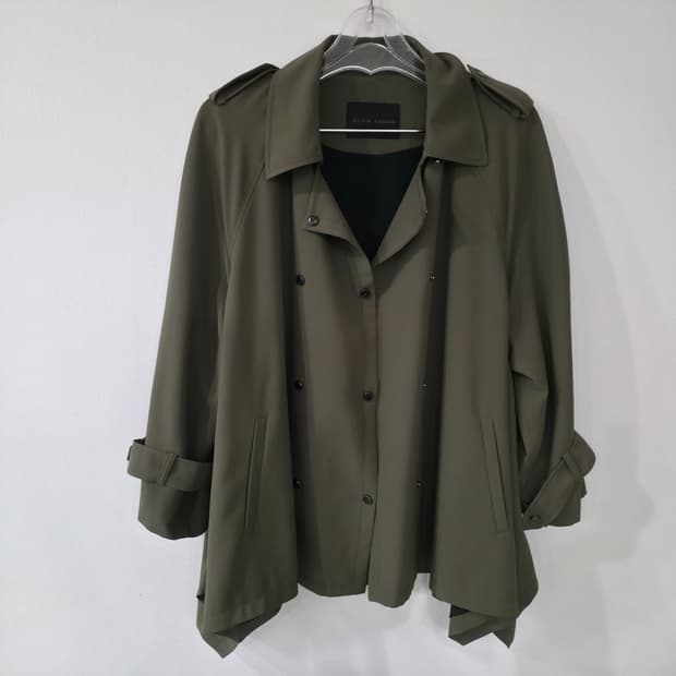 올리비아로렌 카키 트렌치코트 95