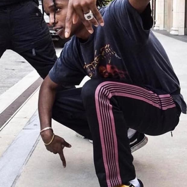 니들스 트랙팬츠 L 검핑 팝니다 스트레이트