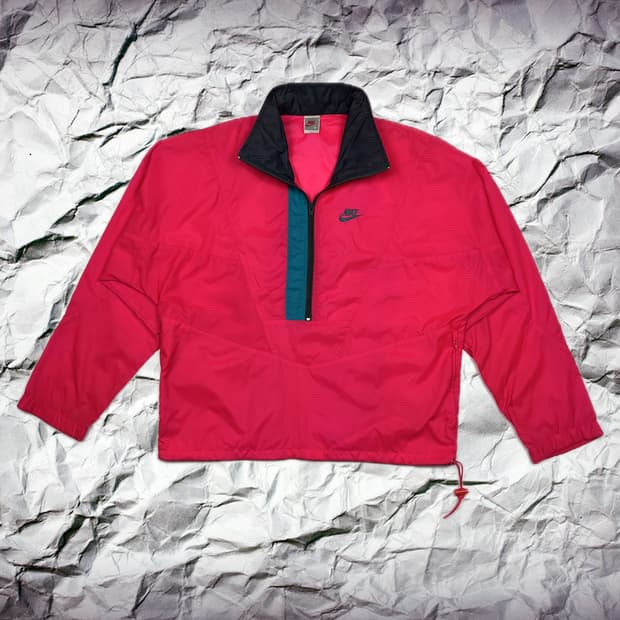 나이키 90s 올드스쿨 반집업 아노락