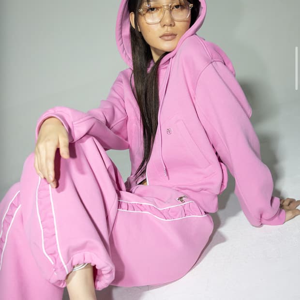 (새상품) 김미더영 셔링 크롭 후드집업