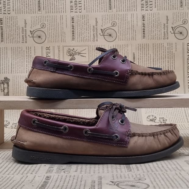 boat island 남성보트슈즈 250