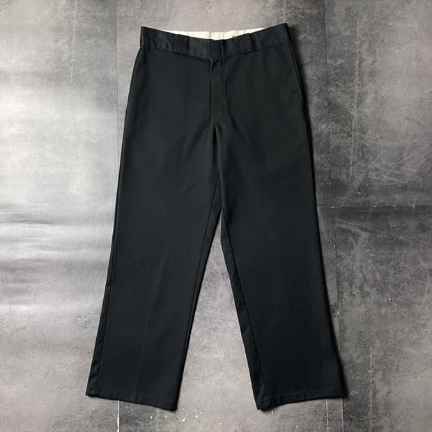 DICKIES 디키즈874 빈티지 블랙 워크 팬츠 A01075