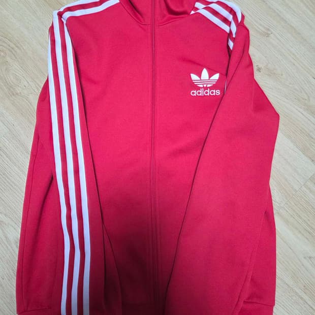 아디다스 빨강 져지