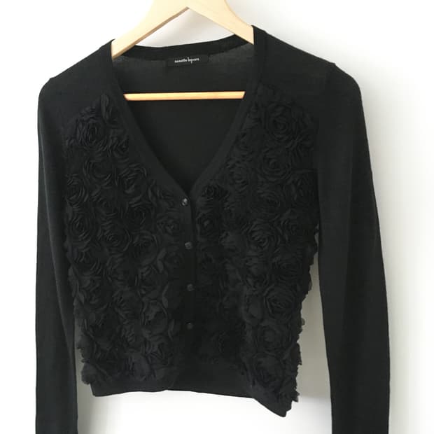 rose cardigan