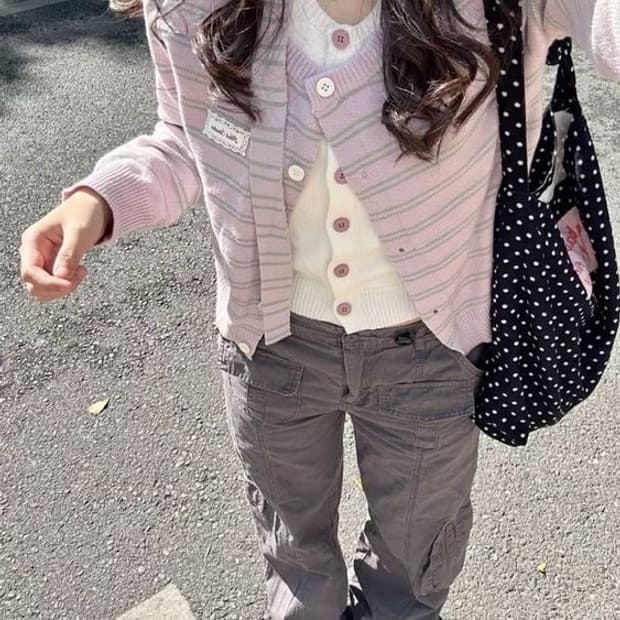 데일리룩 패딩 랜박 랜덤박스 니트 팬츠