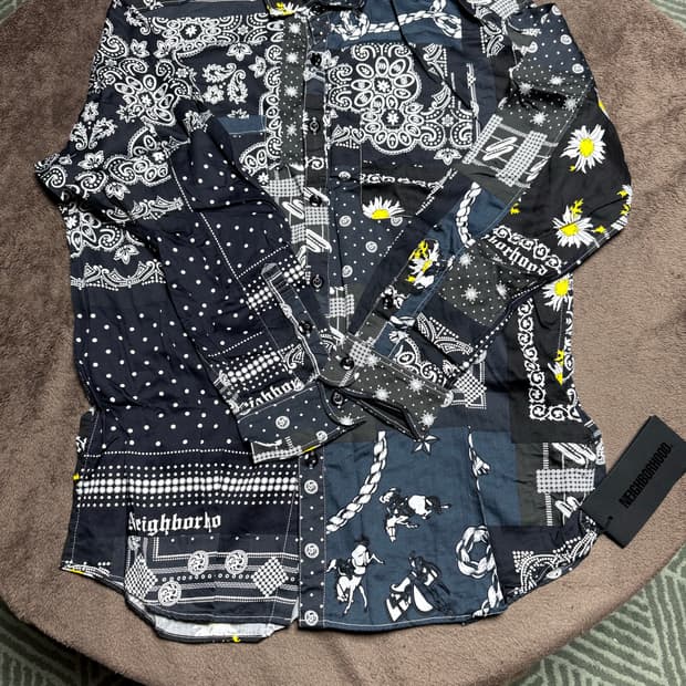 네이버후드 셔츠