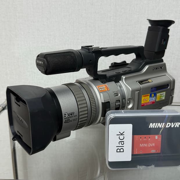 Sony DCR-VX2000 6mm 캠코더 + Mini DVR