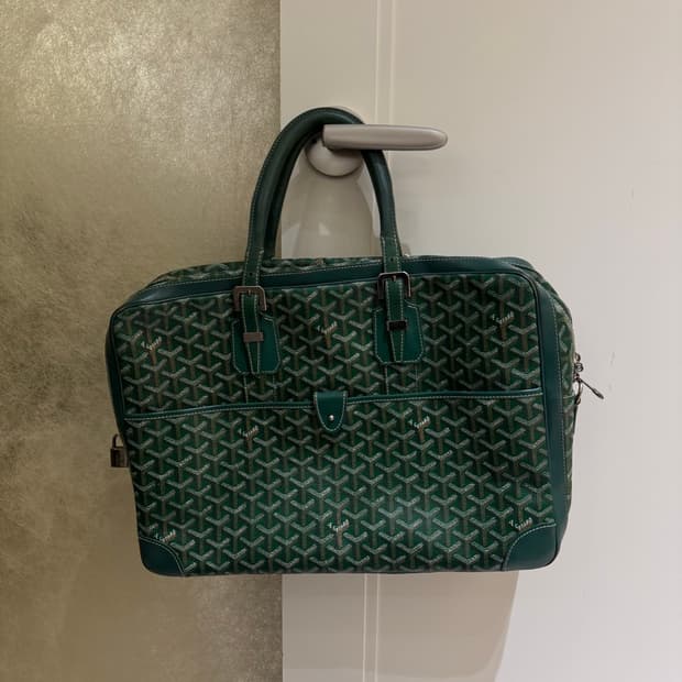 고야드 암바사드 MM 도큐먼트 케이스 그린