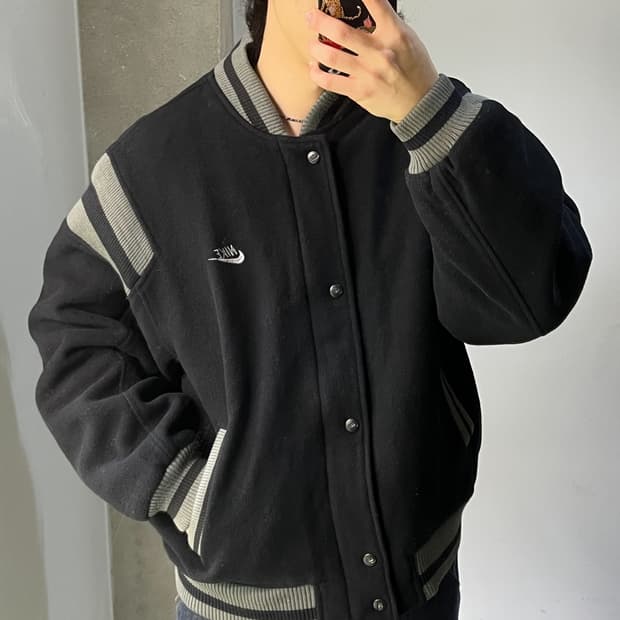 나이키 90's 울 바시티 자켓