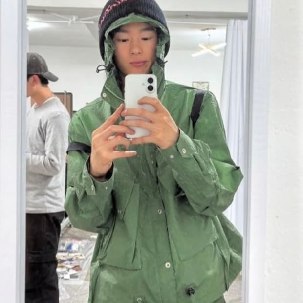 [나우아임영 착용] 언어펙티드 숏 파카 제이드 (M)