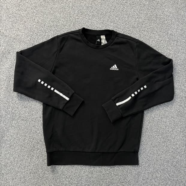 100 아디다스 스몰로고 맨투맨 긴팔티 0304J