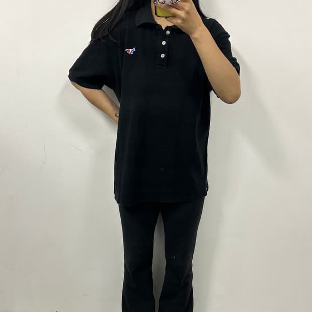 메종키츠네 카라 반팔티[1645]