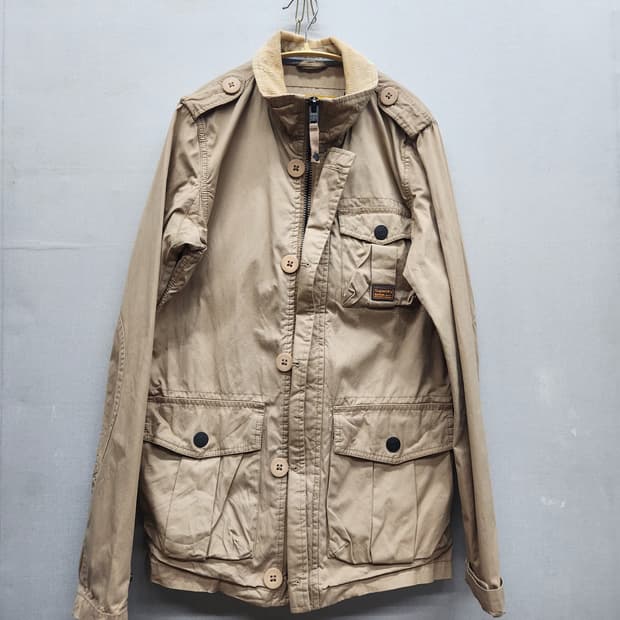 슈퍼드라이 리미티드 모터바이크 엔지니어링 야상자켓 M(M)