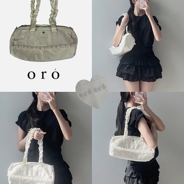 oro 오로 셔링 숄더백