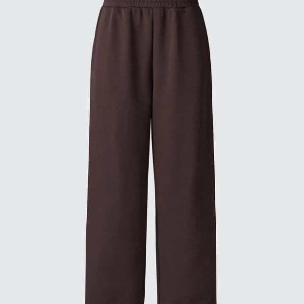 유니클로C 스웻팬츠 롱 다크 브라운 (XL/2회 착용)