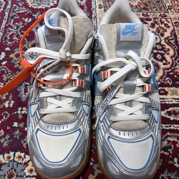 나이키 X 오프화이트 러버 덩크 (유니버시티블루) 270