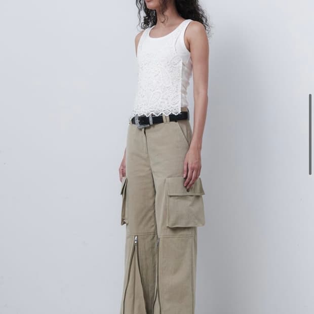 에핑글러 Epingler Cargo Zip Pants (Grain L)