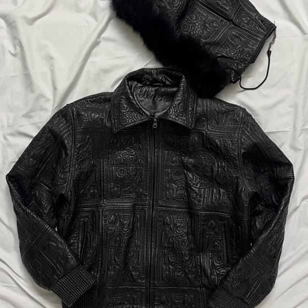 보니 펠레펠레 하이롤러 가죽자켓