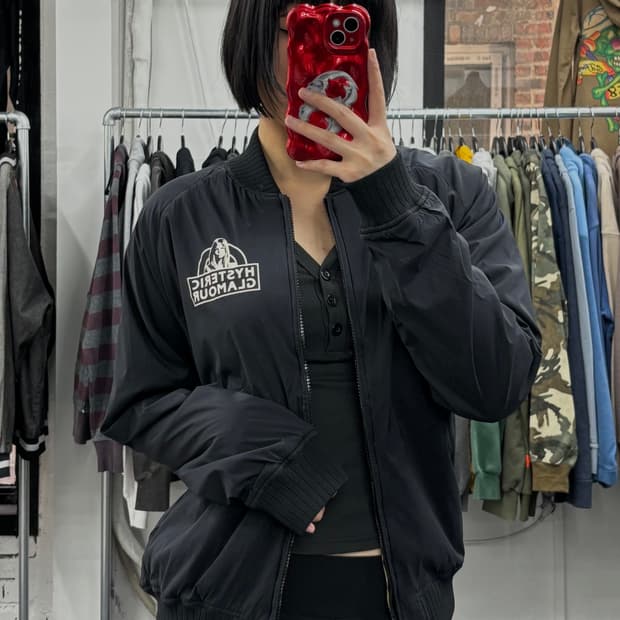 히스테릭 글래머 리버시블 레오파드 자켓