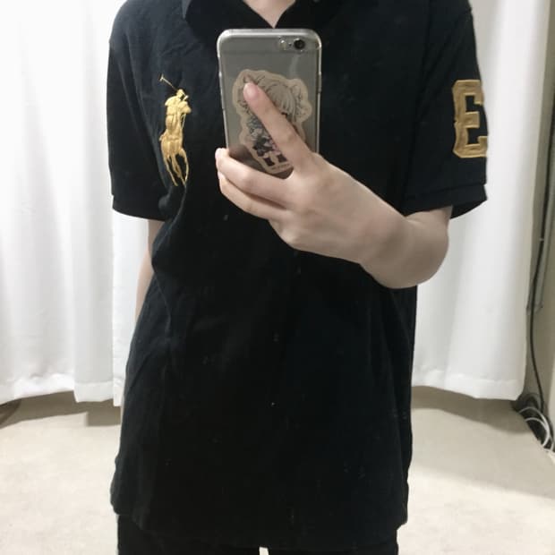 폴로 랄프로렌 블랙 골드 빅포니 치프키프 카라 PK 반팔 티