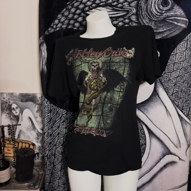 일본 빈티지 Punk 반팔  티