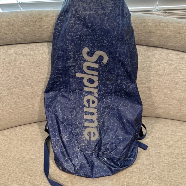20FW 슈프림 워터프루프 리플렉티브 스페클 백팩 로얄
