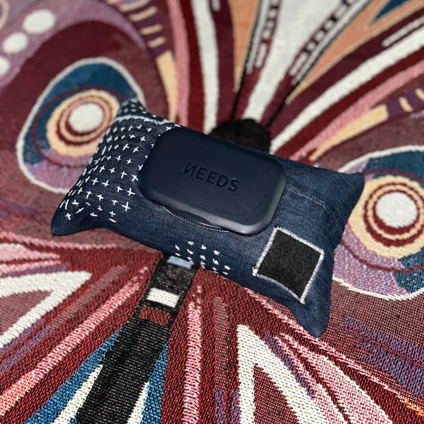 사시코 물티슈 케이스 sashiko Wet tissue case 002