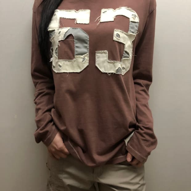 빈티지 탐앤애슐리 인디 핑크 티셔츠