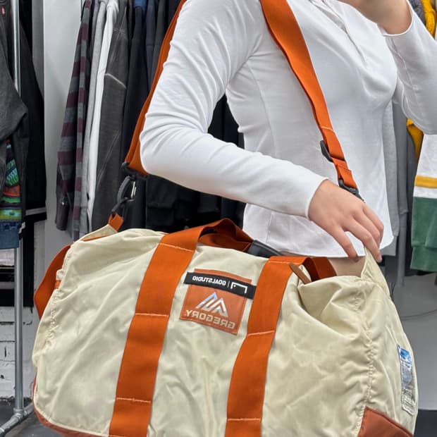 그레고리 x 골 스튜디오 더플백