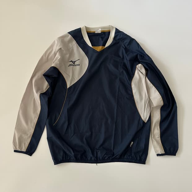 미즈노 mizuno 투톤 로고 웜업