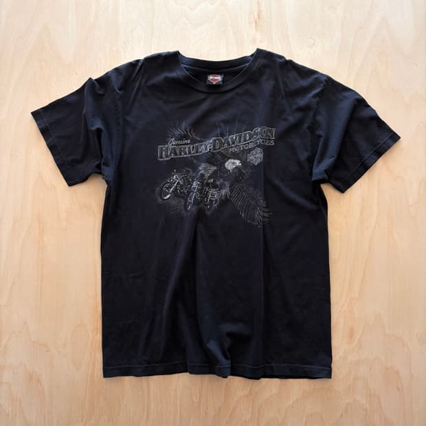 할리데이비슨 빈티지 그래픽 티셔츠 2X