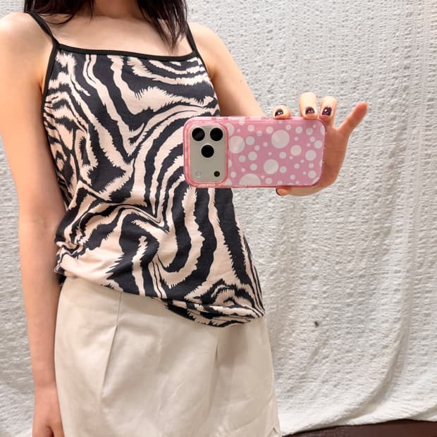 Zebra sleeveless