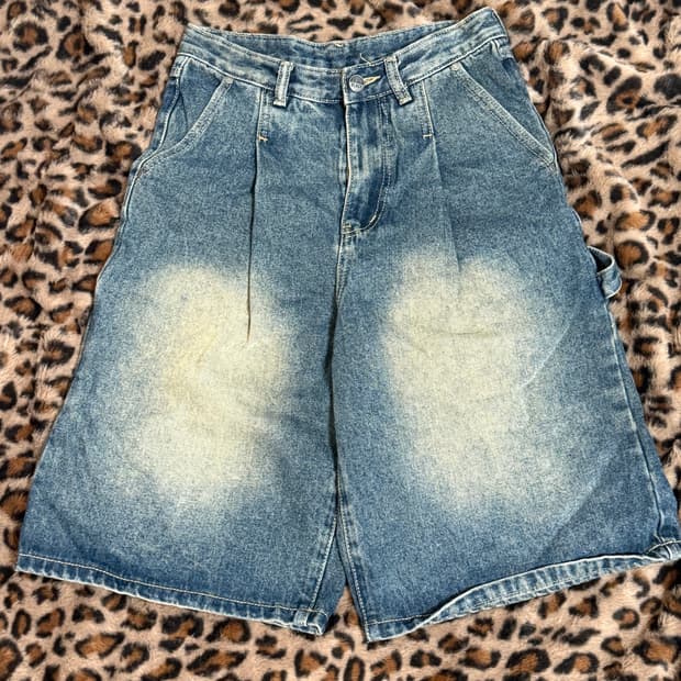 디미트리블랙 베뮤다 데님 팬츠