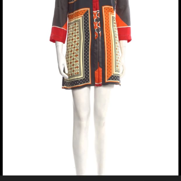 마르니 실크 미니 원피스 38 정품