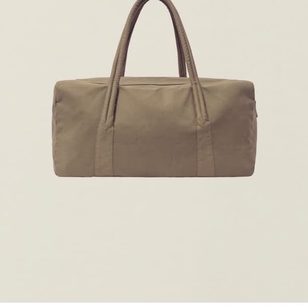 EE GARMENT DYED DUFFLE BAG (LARGE) BEIGE