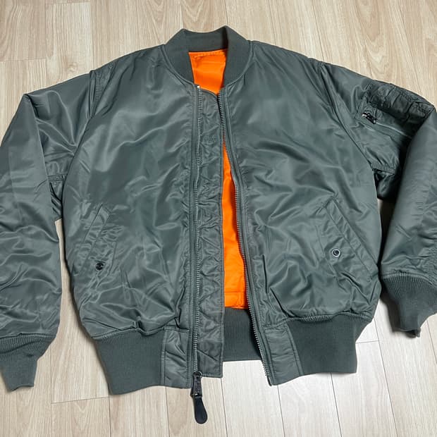 알파인더스트리 ma1 코리아 익스클루시브 M